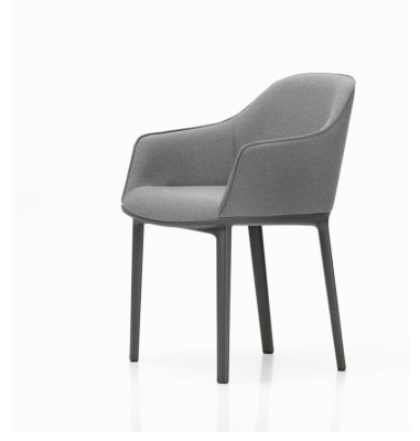 Silla Softshell 4 patas tela Plano Sierra Grey