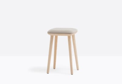 Taburete Babila H49 Terciopelo Marron