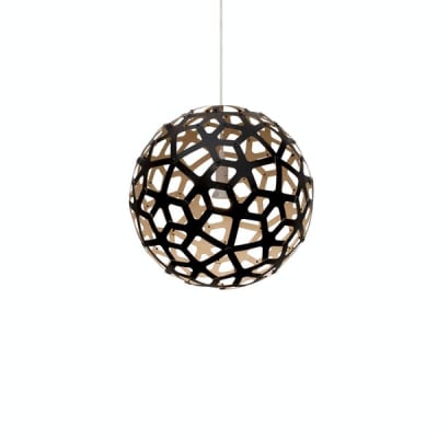 Lampara Coral 400 Negra