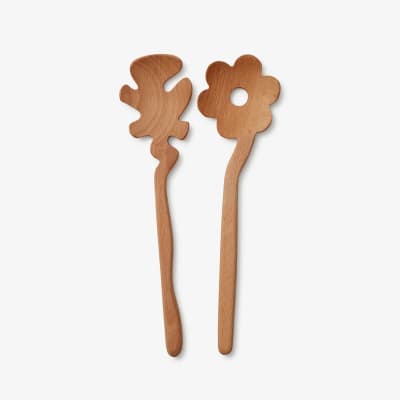Serving Friends Cucharas para servir Flores