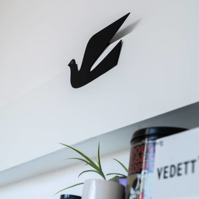 Metal Wall Relief Dove