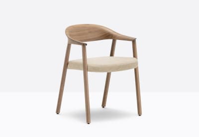 Silla Hera asiento azul/gris