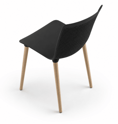Glove Silla 4 patas madera