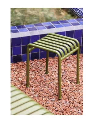 Palissade Stool Verde Oliva