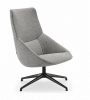 Bow Lounge Sillon Giratorio Respaldo alto2