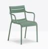 Silla Souvenir con brazos color Verde2