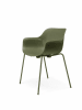 Abril Silla 4 patas con brazos Verde Oliva1