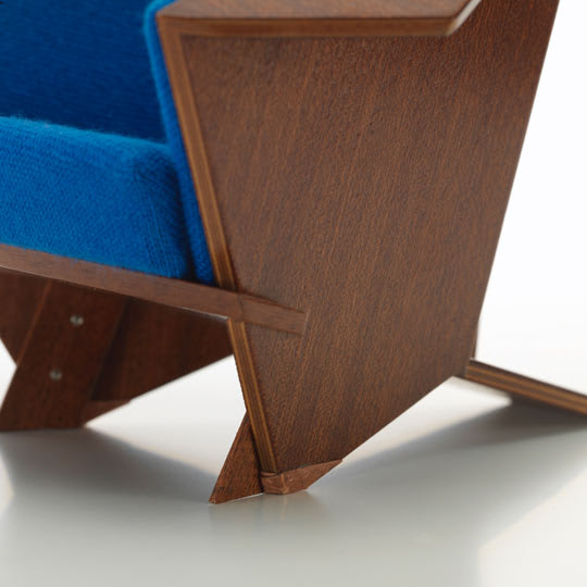 MINIATURE TALIESIN WEST ARMCHAIR, Wright, 19463