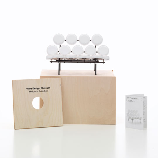 MINIATURE MARSHMALLOW SOFA, Nelson, 1956 0