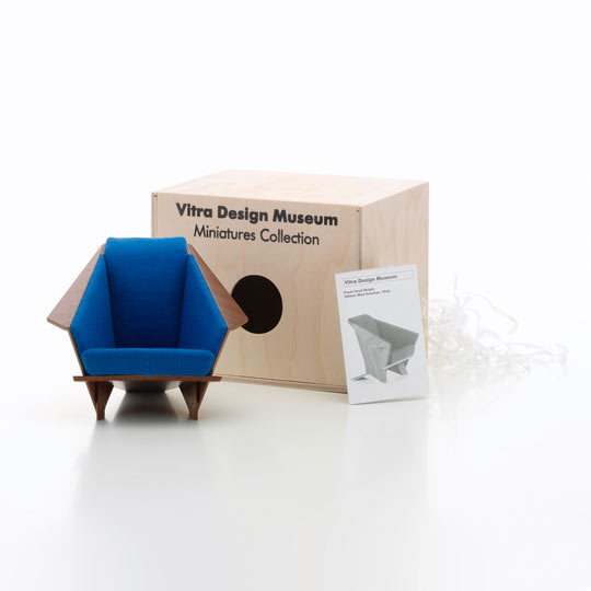 MINIATURE TALIESIN WEST ARMCHAIR, Wright, 1946 0