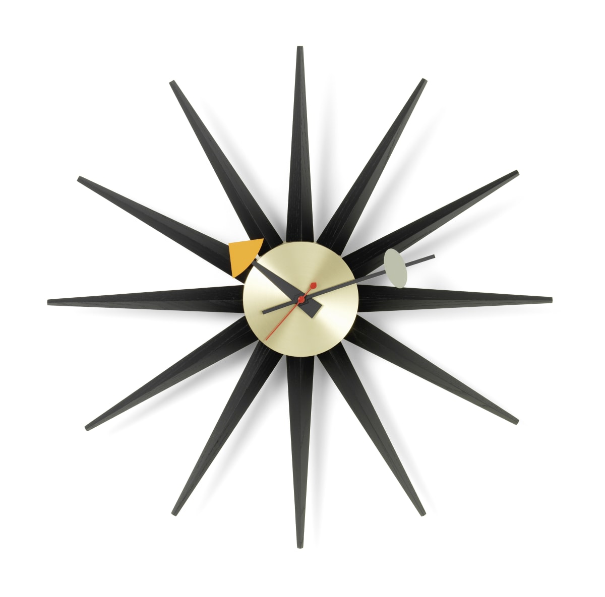 Reloj Sunburst black/brass 0