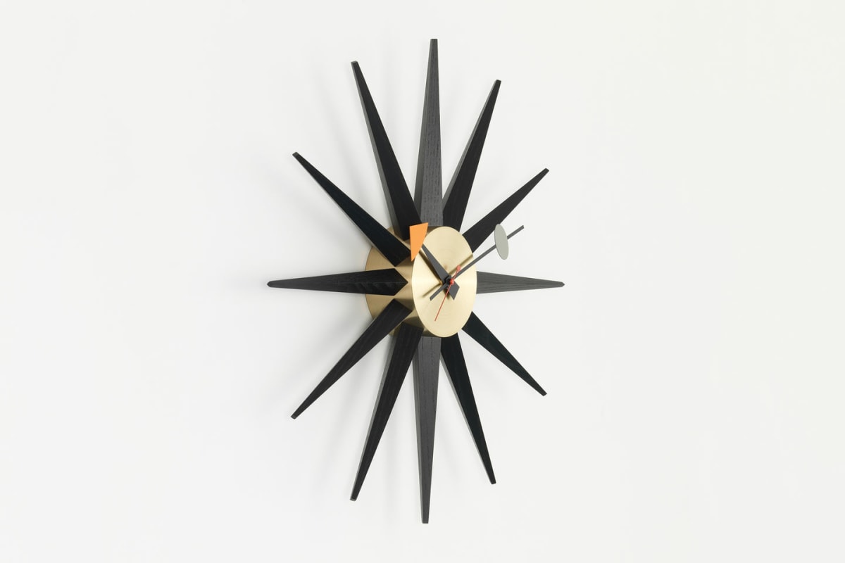 Reloj Sunburst black/brass2