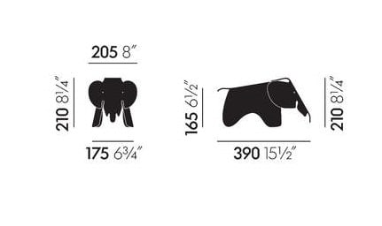 Eames Elephant Pequeño 6
