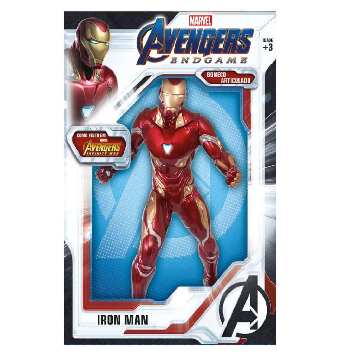 Muñeco Gigante Iron Man Prime 55 cm | Detalles Valentina, image size:1200x1200