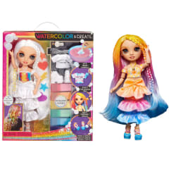 Muñeca Rainbow High Watercolor & CreateBrown