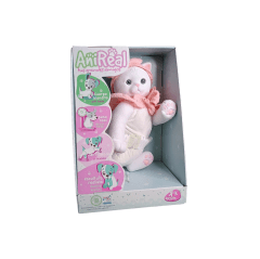 Mascota AniReal Gato Blanco con Peso Real 0