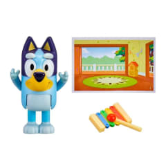 Figura Personaje Bluey con Accesorio- Bluey & Xylphone