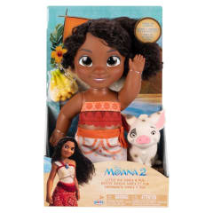 Muñeca  Simea con Pua- Hermana Menor Moana