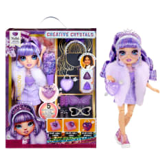 Muñeca Rainbow High Creative Crystals Violet