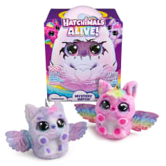 Muñeco Interactivo Sorpresa Hatchimals Pufficorn + 100 Sonidos y Reacciones