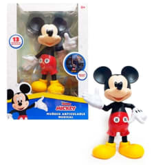 Figura Mickey Mouse Articulable con Luz y Sonido