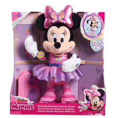 Muñeco Peluche Minnie Mouse Bailarina Movimiento y Sonido