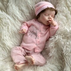 Bebe Reborn Vinilo de Silicona 47 cm