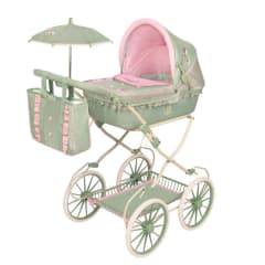 Coche de Muñecas Colección Botanic Plegable con Manillar Regulable y Sombrilla