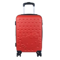 Maleta de Cabina Carry On Hello Kitty Rojo Scool