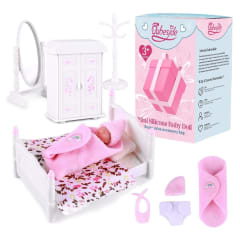 Mini Muñeca Silicona Sorpresa Babeside con Accesorios