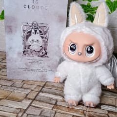Muñeco Dupe Labubu Zimomo Angel  Grande 38 cm