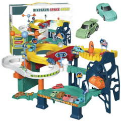 Pista Dinosaurio  con Carros
