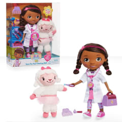 Muñeca Doctora Juguetes con Oveja Lambie