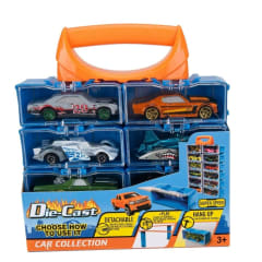 Set 8 carritos de metal con Estuche Coleccionador Expandible