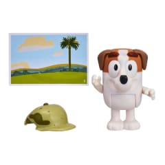 Figura Personaje Bluey con Accesorio- Jack & Army Hat