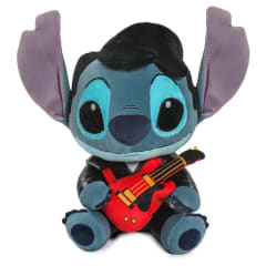 Peluche Stitch Colección Elvis Traje Negro