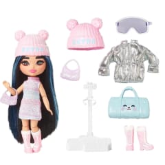 Muñeca Barbie Extra Fly Mini Nieve  0