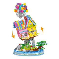 Bloques para Armar Casa de Globos con Luz 998 piezas