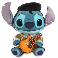 Peluche Stitch Colección Elvis Traje Dorado