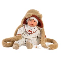Muñeca Llorens Joel Lloron 38cm con Colgador