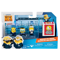 Pack 4 Figuras Minions Mi Villano Favorito Avl Squad