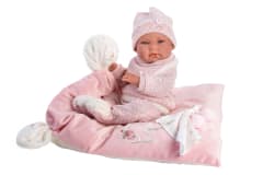 Bebé Nica Con Cojin Rosa