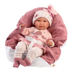 Muñeca Llorens Mimi 40 Cm Llorona Porta Bebe
