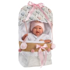Muñeca Llorens Mimi Sonrisas Globo Mochila