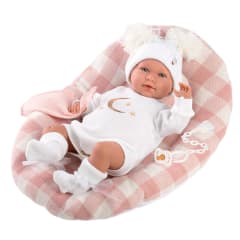 Muñeca Llorens Mimi 30 cm Llorona Bordado Luna