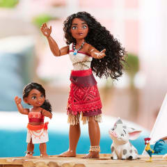 Set de Muñecas Moana, Simea, Pua y Hei Hei