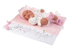 Bebé Tina 43 cm con Cambiador