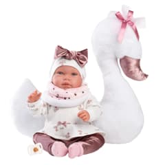 Muñeca Llorens Tina RN Llorona 44 cm Cisne 1