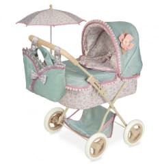 Coche de Muñeca Provenza Plegable con Sombrilla 0