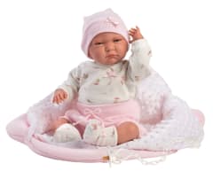 Bebé Recién Nacida Lala Llorona con Manta 42 cm